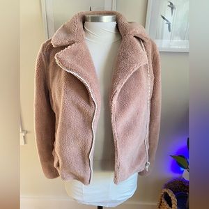 Levis and Strauss Co. Hellraiser Pink Sharpa Jacket